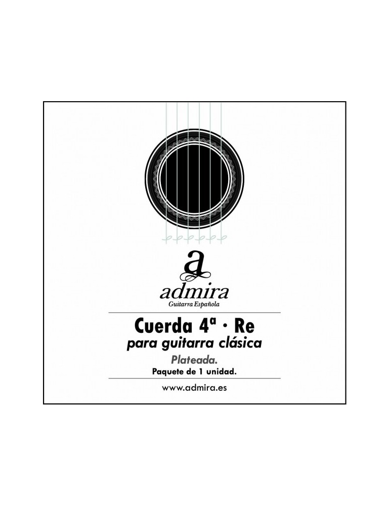 4ª CUERDA ADMIRA PARA GUITARRA CLÁSICA CA504CL