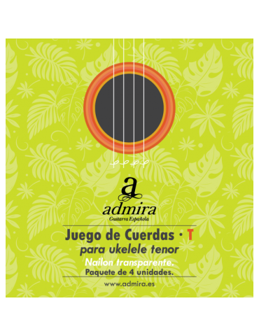 JUEGO DE CUERDAS ADMIRA PARA UKELELE TENOR CA500UKT