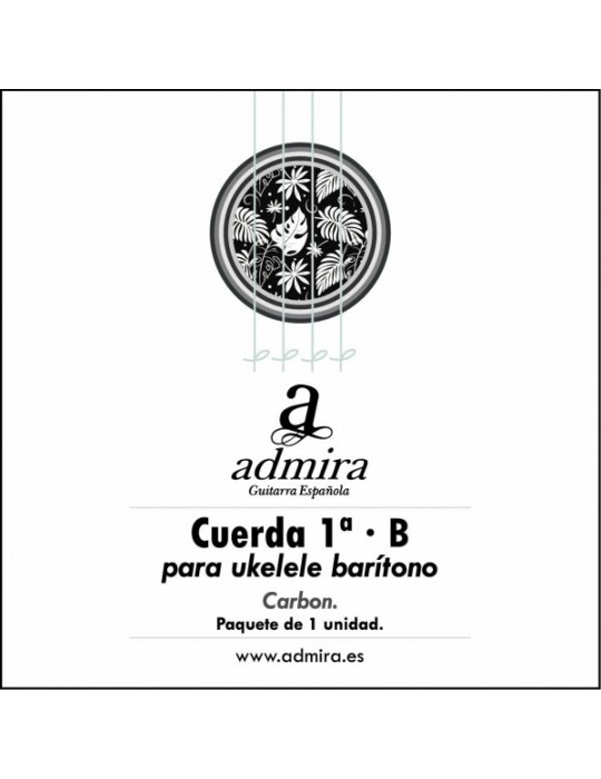 1ª CUERDA ADMIRA PARA UKELELE BARITONO NAILON CARBON CA501UKB