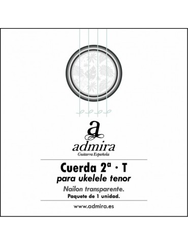 2ª CUERDA ADMIRA PARA UKELELE TENOR NAILON CA502UKT