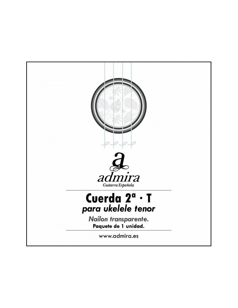 2ª CUERDA ADMIRA PARA UKELELE TENOR NAILON CA502UKT