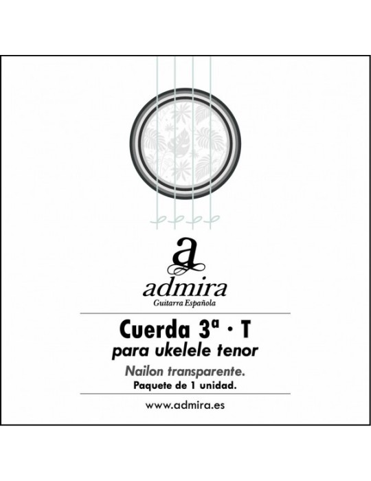 3ª CUERDA ADMIRA PARA UKELELE TENOR NAILON CA503UKT