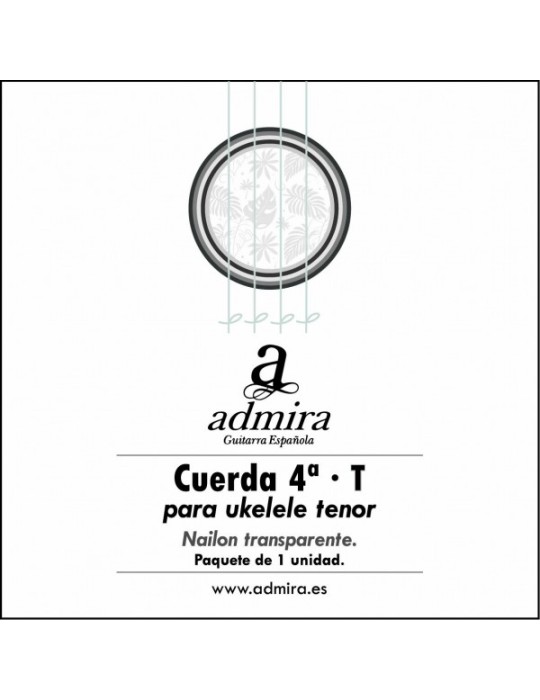 4ª CUERDA ADMIRA PARA UKELELE TENOR NAILON CA504UKT