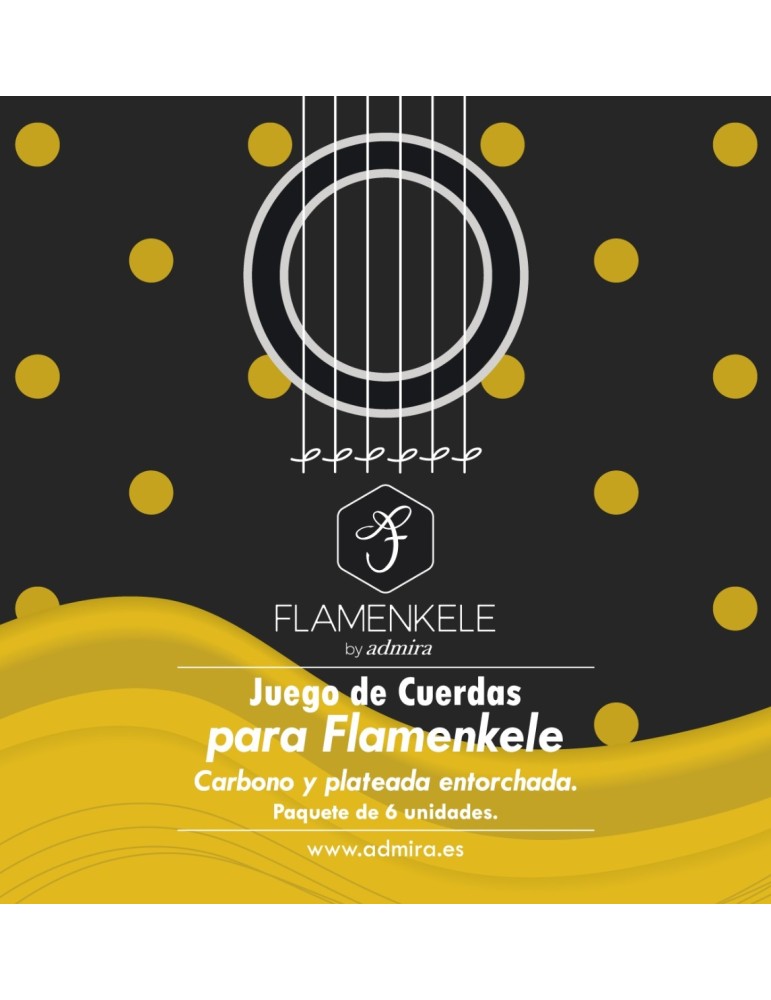 JUEGO DE CUERDAS ADMIRA PARA FLAMENKELE