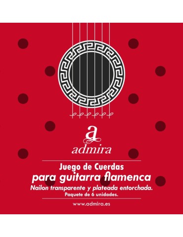 JUEGO DE CUERDAS ADMIRA PARA GUITARRA FLAMENCA