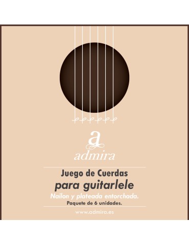 JUEGO DE CUERDAS ADMIRA PARA GUITARLELE