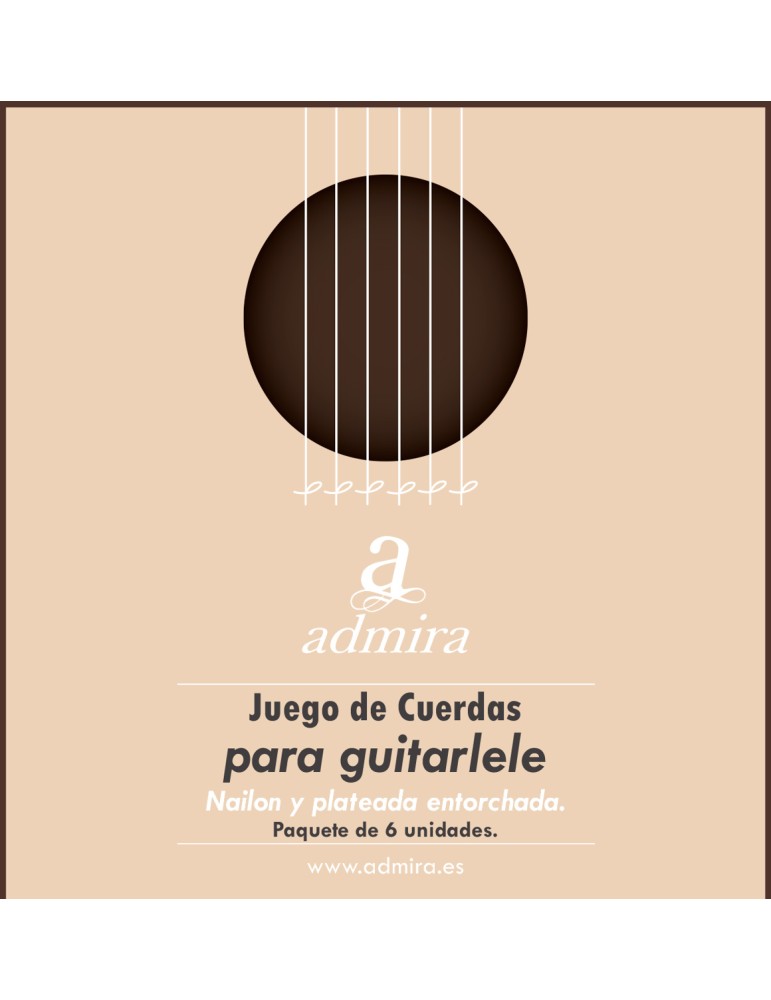 JUEGO DE CUERDAS ADMIRA PARA GUITARLELE
