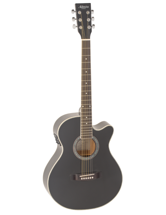 GUITARRA ACÚSTICA ADMIRA INDIANA NEGRA BRILLO