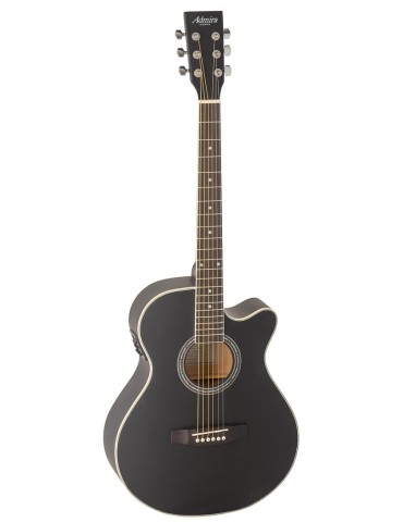 GUITARRA ACÚSTICA ADMIRA INDIANA NEGRA SATINADA