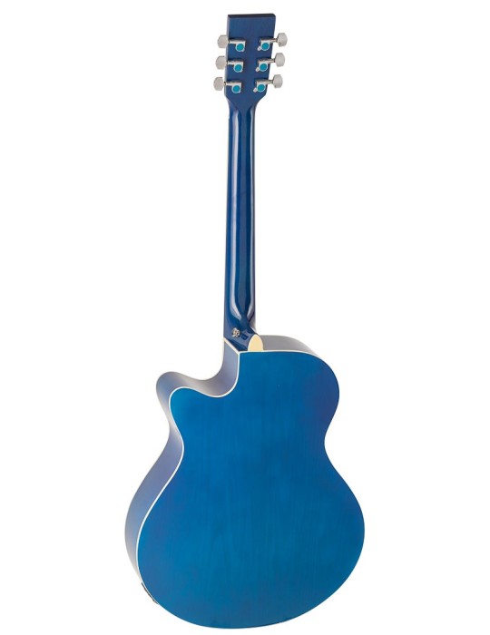 GUITARRA ACÚSTICA ADMIRA INDIANA AZUL SATINADA