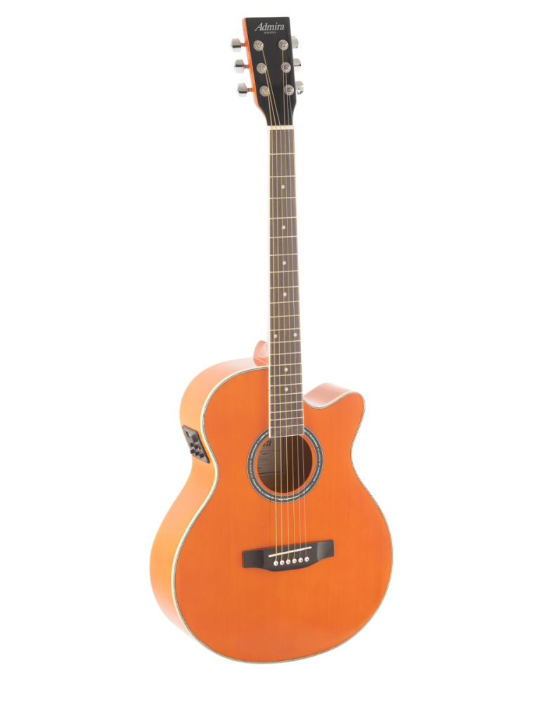 GUITARRA ACÚSTICA ADMIRA INDIANA NARANJA BRILLO