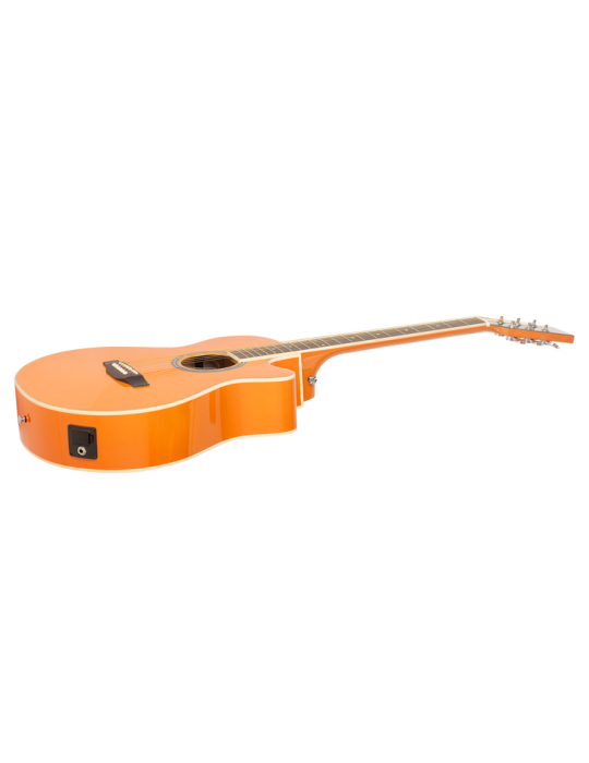 GUITARRA ACÚSTICA ADMIRA INDIANA NARANJA BRILLO