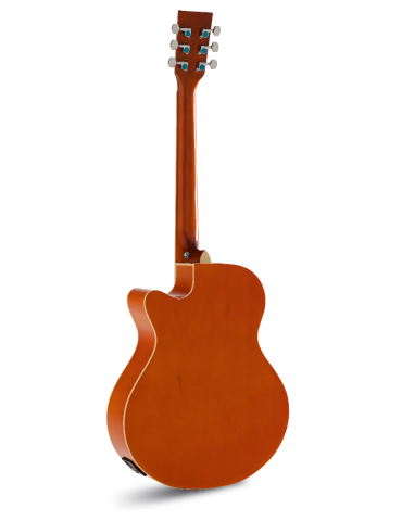 GUITARRA ACÚSTICA ADMIRA INDIANA NARANJA SATINADA 2