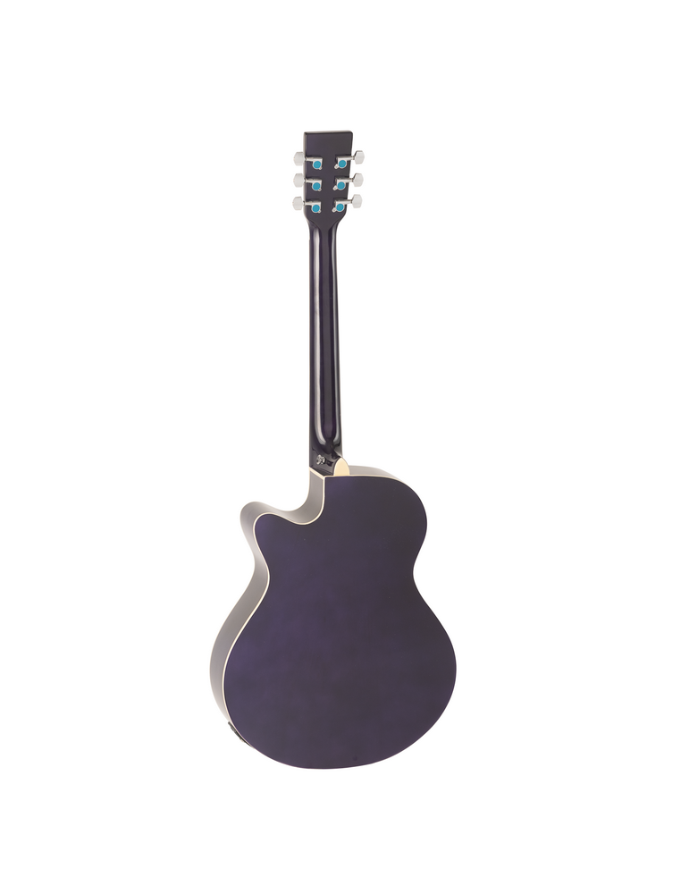 GUITARRA ACÚSTICA ADMIRA INDIANA MORADA BRILLO