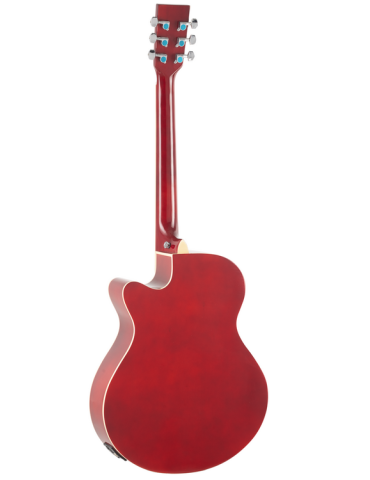 GUITARRA ACÚSTICA ADMIRA INDIANA ROJA BRILLO 2
