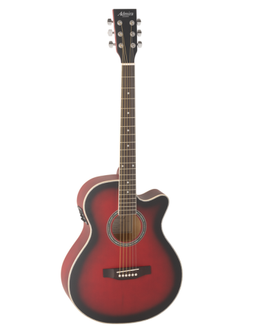 GUITARRA ACÚSTICA ADMIRA INDIANA ROJA SATINADA