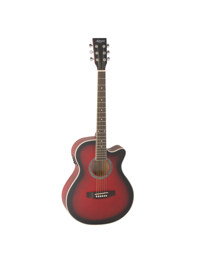 GUITARRA ACÚSTICA ADMIRA INDIANA ROJA SATINADA