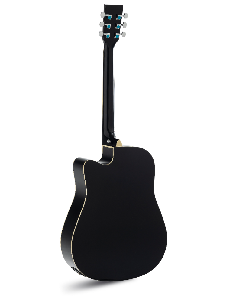 GUITARRA ACÚSTICA ADMIRA TENNESSEE NEGRA SATINADA