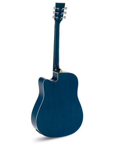 GUITARRA ACÚSTICA ADMIRA TENNESSEE AZUL BRILLO 2
