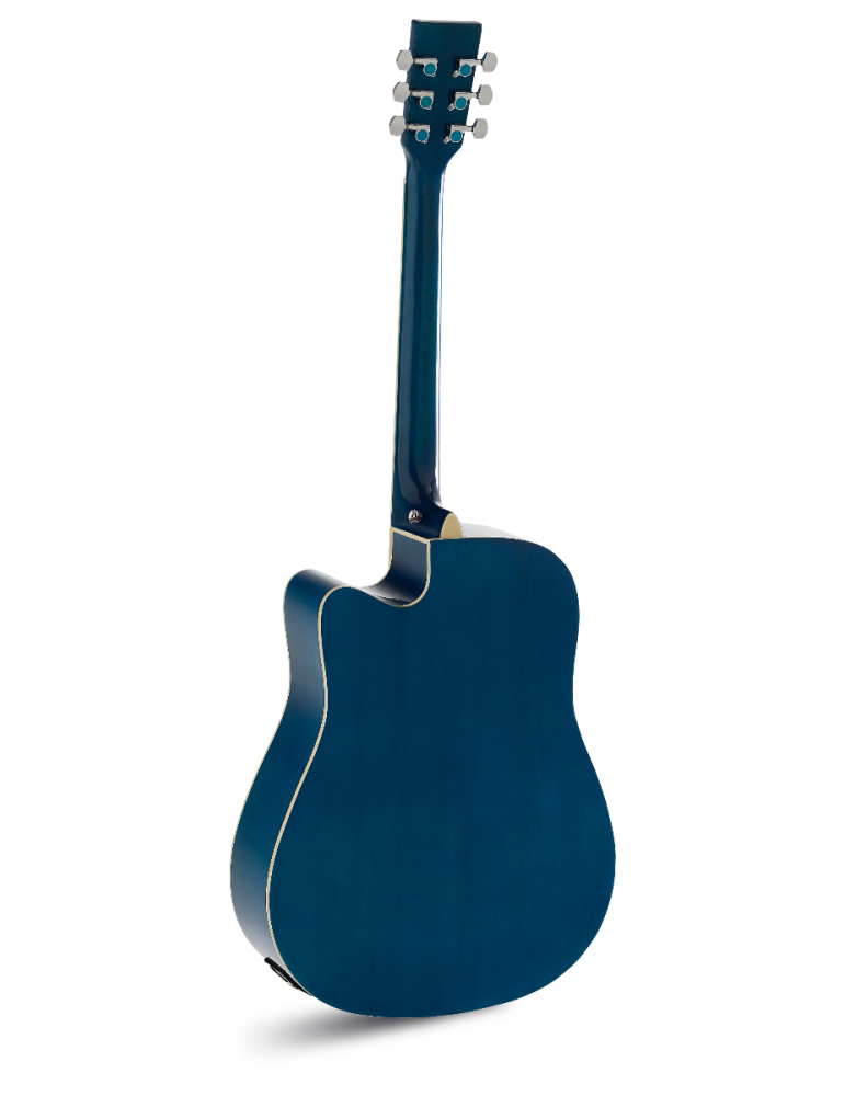 GUITARRA ACÚSTICA ADMIRA TENNESSEE AZUL BRILLO