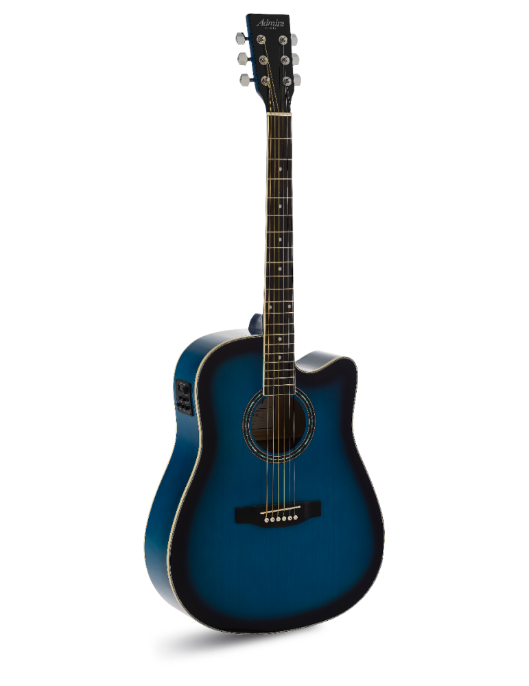 GUITARRA ACÚSTICA ADMIRA TENNESSEE AZUL SATINADA