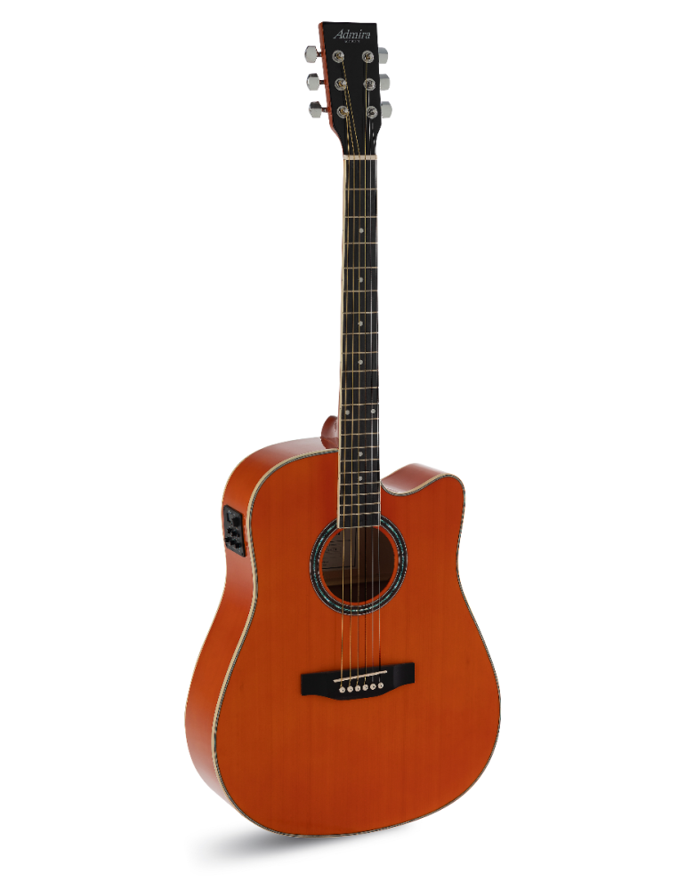 GUITARRA ACÚSTICA ADMIRA TENNESSEE NARANJA SATINADA