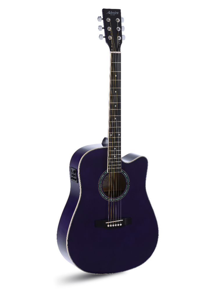 GUITARRA ACÚSTICA ADMIRA TENNESSEE MORADA SATINADA