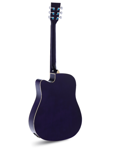 GUITARRA ACÚSTICA ADMIRA TENNESSEE MORADA SATINADA 2