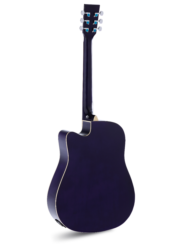 GUITARRA ACÚSTICA ADMIRA TENNESSEE MORADA SATINADA