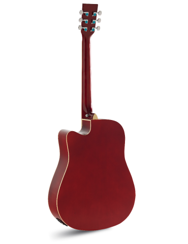 GUITARRA ACÚSTICA ADMIRA TENNESSEE ROJA BRILLO 2