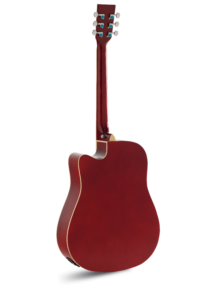 GUITARRA ACÚSTICA ADMIRA TENNESSEE ROJA SATINADA