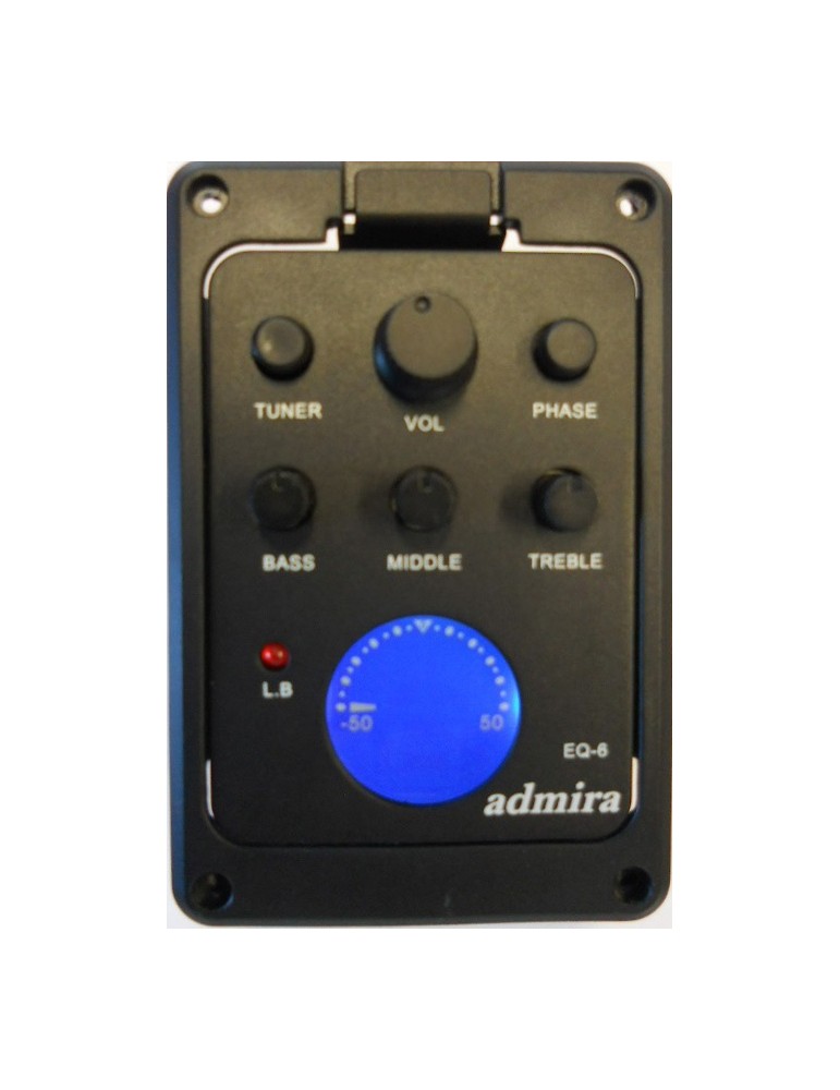 GUITARRA CLÁSICA ADMIRA JUANITA ELECTRIFICADA EQ6 CON CUTAWAY SERIE ESTUDIO