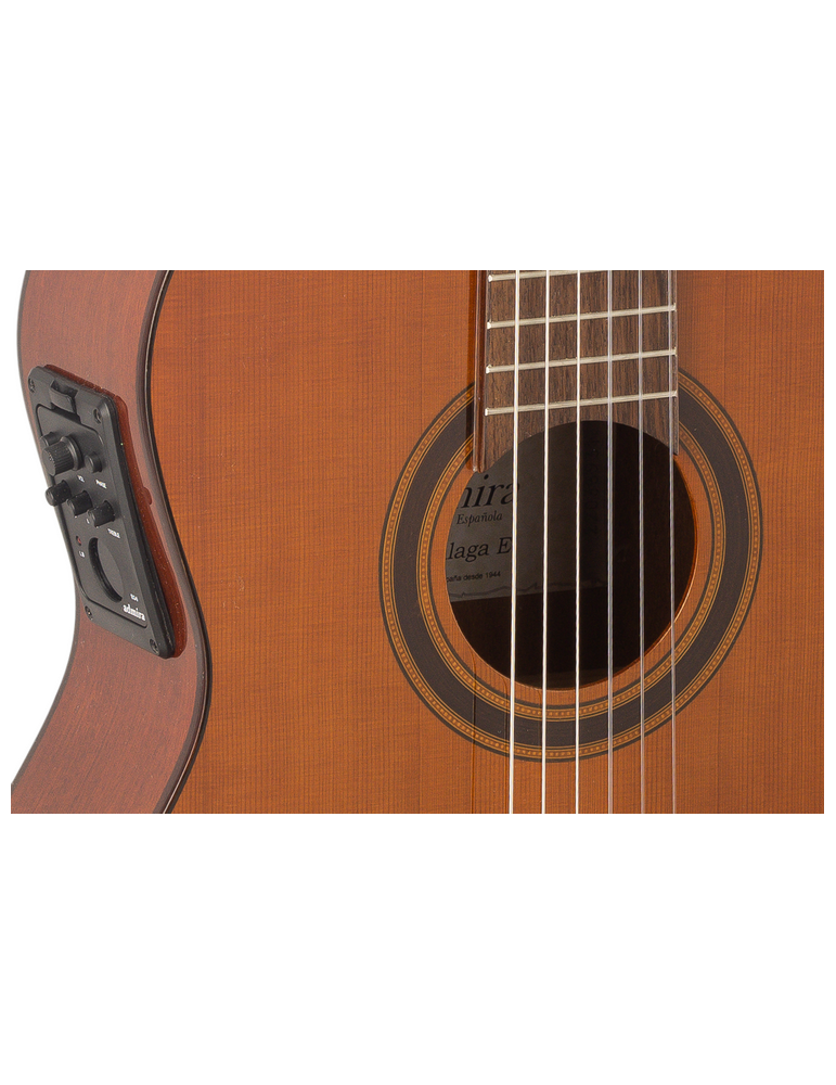 GUITARRA CLÁSICA ADMIRA MÁLAGA ELECTRIFICADA SERIE CONSERVATORIO