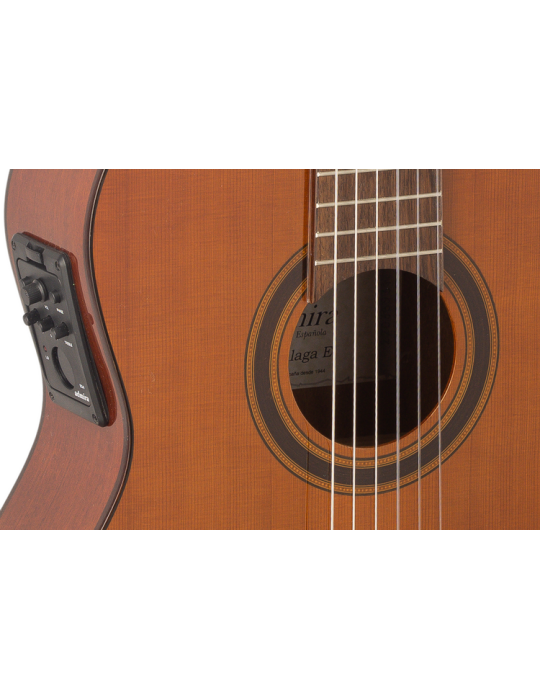 GUITARRA CLÁSICA ADMIRA MÁLAGA ELECTRIFICADA CUTAWAY SERIE CONSERVATORIO