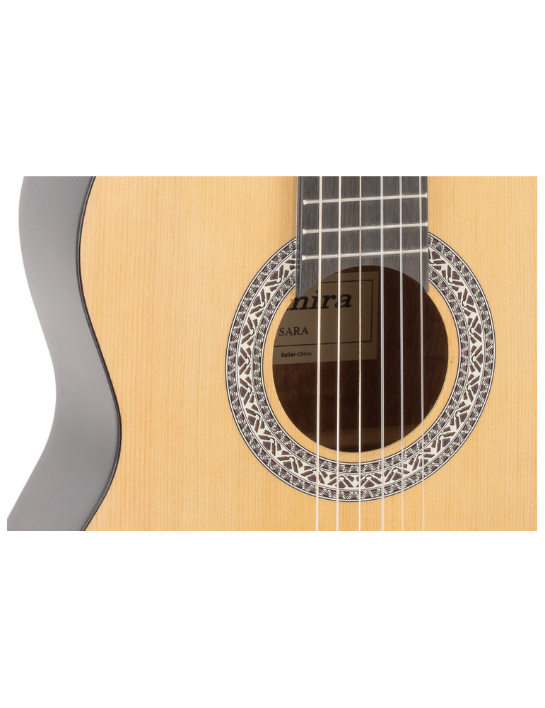 GUITARRA CLASICA ADMIRA SARA 4/4 SERIE INICIACIÓN BRILLO
