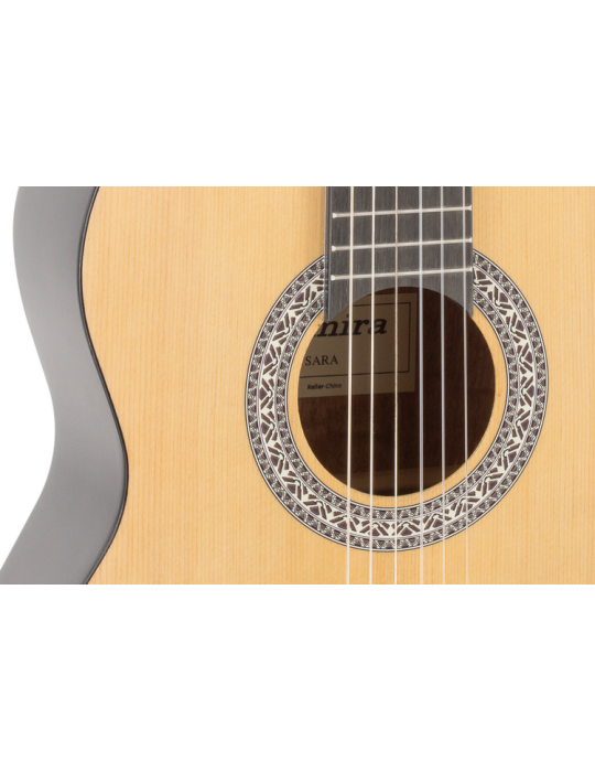 GUITARRA CLASICA ADMIRA SARA 4/4 SERIE INICIACIÓN BRILLO