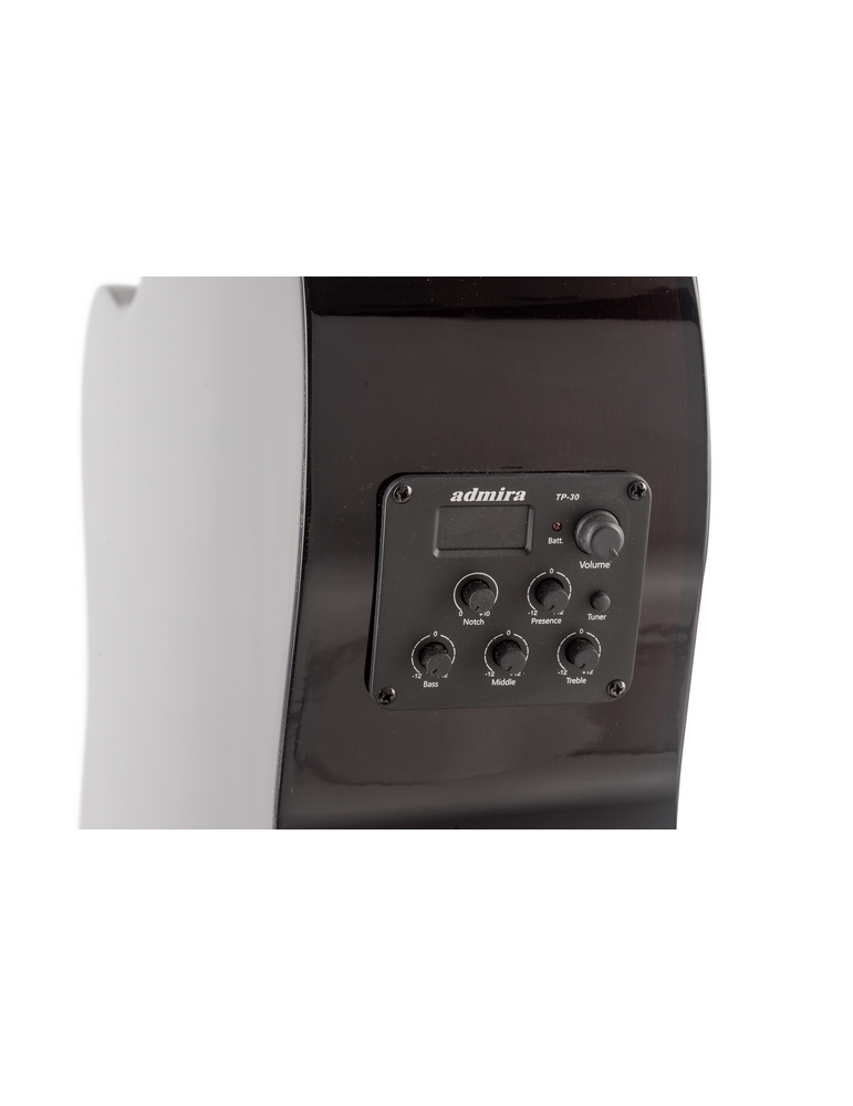 GUITARRA CLASICA ADMIRA SARA 4/4 ELECTRIFICADA CON CUTAWAY SERIE INICIACIÓN BRILLO