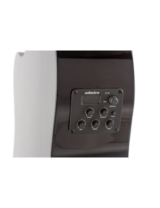 GUITARRA CLASICA ADMIRA SARA 4/4 ELECTRIFICADA CON CUTAWAY SERIE INICIACIÓN BRILLO