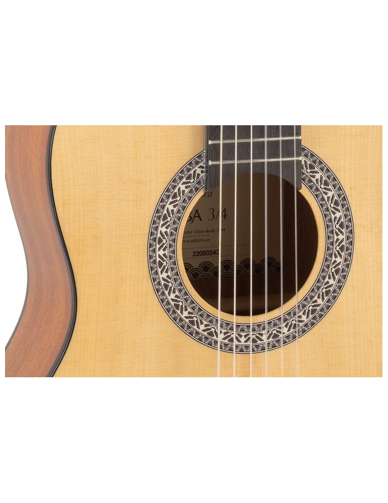 PACK DE GUITARRA CLÁSICA ADMIRA ALBA 3/4 SERIE INICIACIÓN