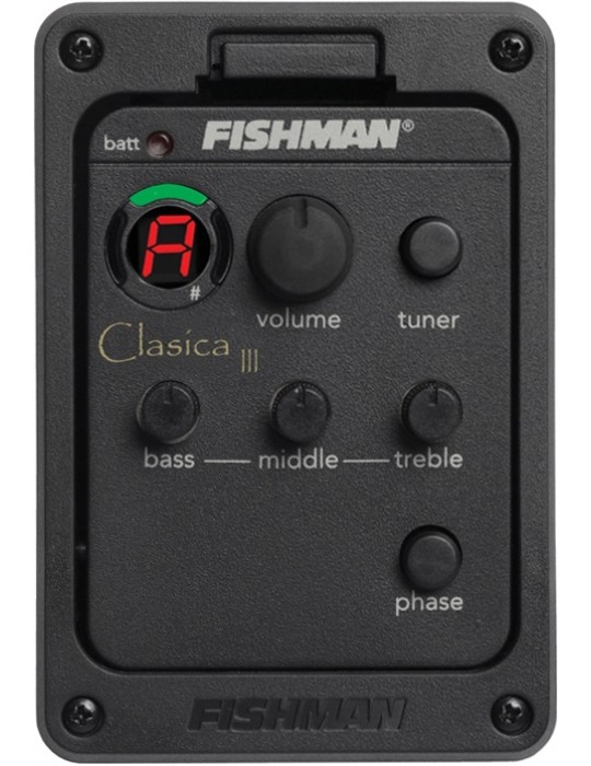 GUITARRA CLÁSICA ADMIRA JUANITA ELECTRIFICADA FISHMAN SERIE ESTUDIO