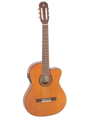 GUITARRA CLÁSICA ADMIRA MÁLAGA ELECTRIFICADA CUTAWAY CUERPO ESTRECHO FISHMAN SERIE CONSERVATORIO