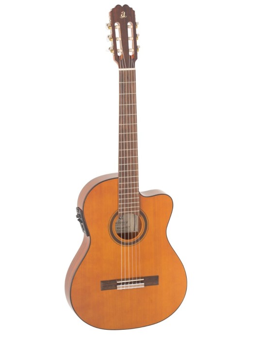 GUITARRA CLÁSICA ADMIRA MÁLAGA ELECTRIFICADA CUTAWAY CUERPO ESTRECHO FISHMAN SERIE CONSERVATORIO