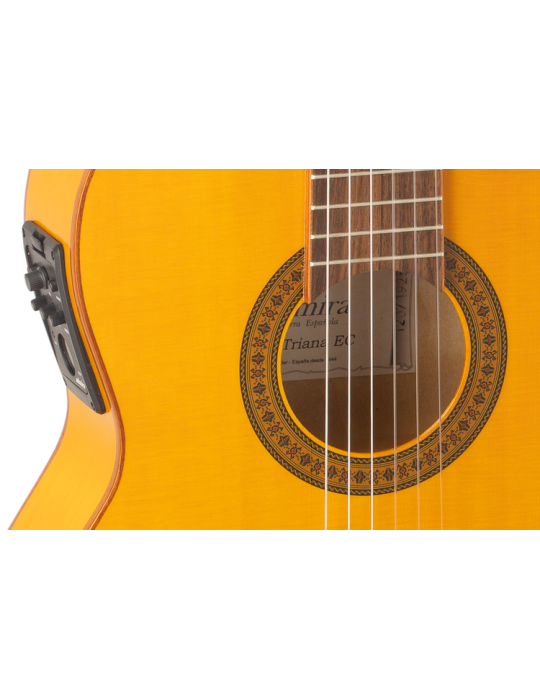 GUITARRA CLÁSICA ADMIRA TRIANA SERIE FLAMENCO ELECTRIFICADA CON FISHMAN