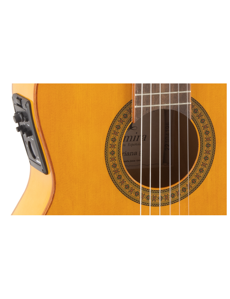 GUITARRA CLÁSICA ADMIRA TRIANA SERIE FLAMENCO ELECTRIFICADA CON EQ-6