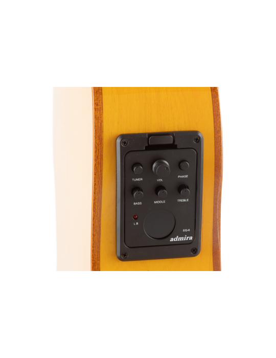 GUITARRA CLÁSICA ADMIRA TRIANA SERIE FLAMENCO ELECTRIFICADA CON EQ-6