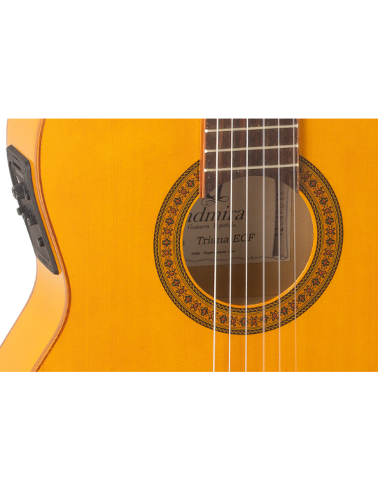 GUITARRA CLÁSICA ADMIRA TRIANA SERIE FLAMENCO ELECTRIFICADA CUTAWAY FISHMAN