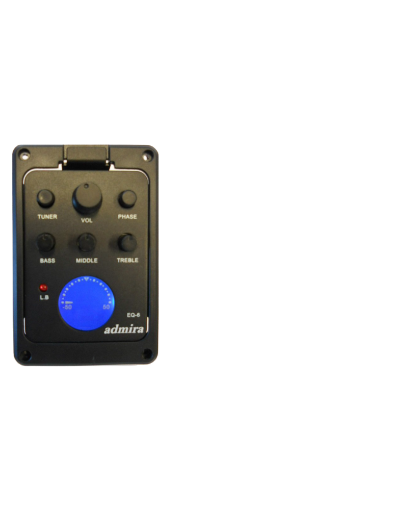 GUITARRA CLÁSICA ADMIRA TRIANA SERIE FLAMENCO ELECTRIFICADA EQ6