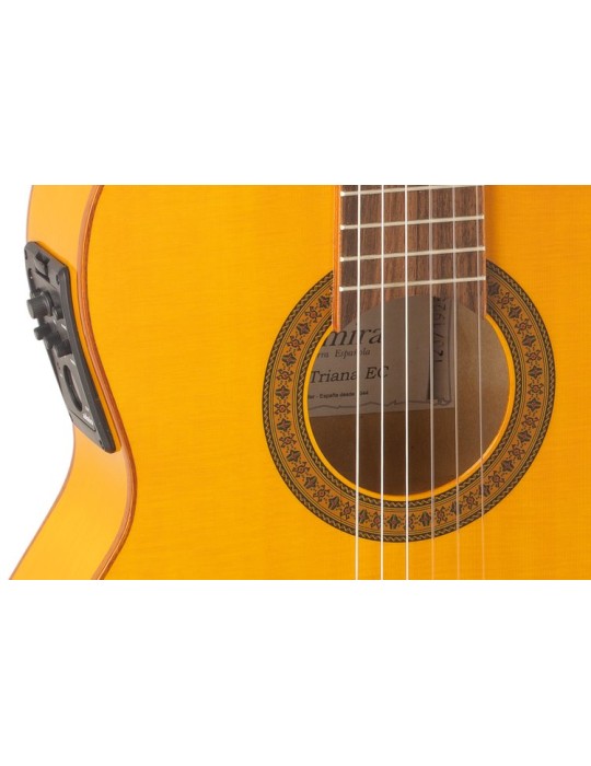 GUITARRA CLÁSICA ADMIRA TRIANA SERIE FLAMENCO ELECTRIFICADA EQ6