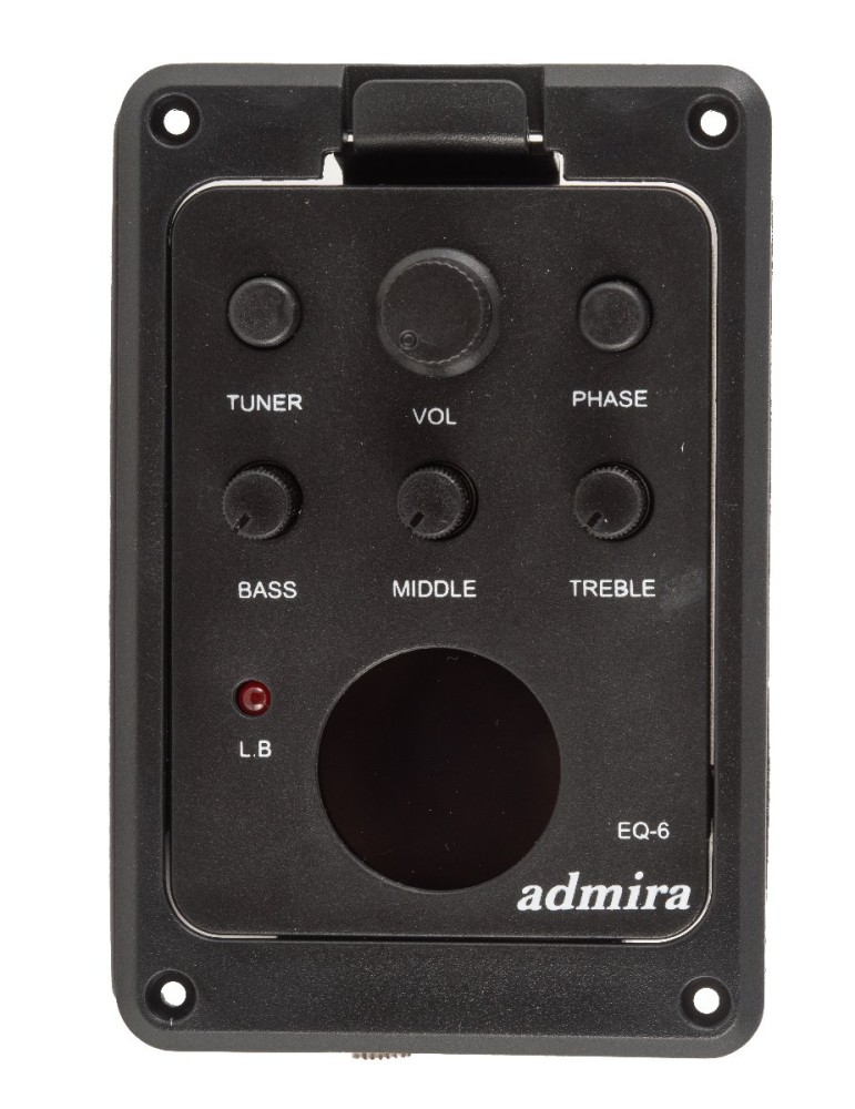 GUITARRA CLÁSICA ADMIRA LUNA SERIE ESTUDIO CUTAWAY ELECTRIFICADA EQ6