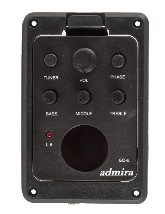 GUITARRA CLÁSICA ADMIRA LUNA SERIE ESTUDIO CUTAWAY ELECTRIFICADA EQ6